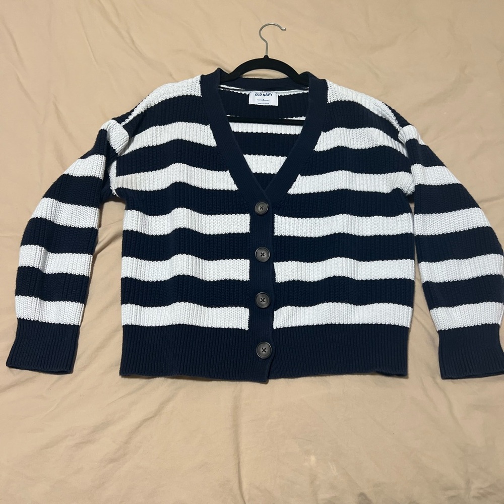 Old Navy Striped Cardigan